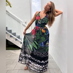 Desigual Fluttering Maxi Dress